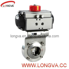 Single Acting Quarter Turn Valve Pneumatic Actuator